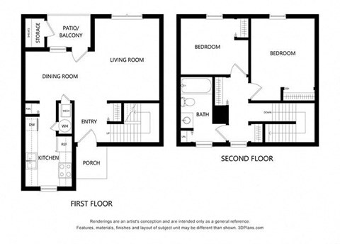 La Promesa2 Bedroom Floor Plan